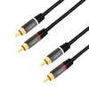 LogiLink CA1202 Stereo RCA (RCA) Audio Cable, 2 x 2