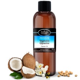 Vegetable Glycerin, Glycerin for Skin – Glycerin for Face and Hair, Pure Glycerine for Skin, Glycerine Liquid, Glycerine for Skin, Vegetable Glycerine, Glycerin Oil, Pure Glycerine - 100ml