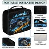 LOMBARDIDEN Kids Lunch Bag - Insulated Reusable Monster Car Trucks