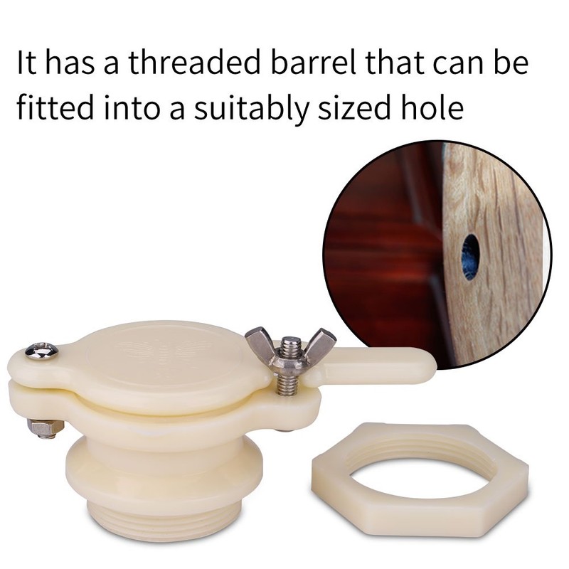 1Pcs Nylon Beekeeping Honey Valve Honey Tap 40mm/1.57inch