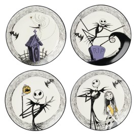 Lenox 897907 Nightmare Before Christmas Accent Plates Set of 4