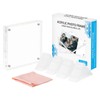 ECOSEAO Minimalist Picture Frame Acrylic Glass Photo Frame with Desktop