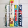 Evelots Wrap/Pan Organizer Rack-Door/Wall Mount-Plastic/Foil Paper-Metal-Set/2