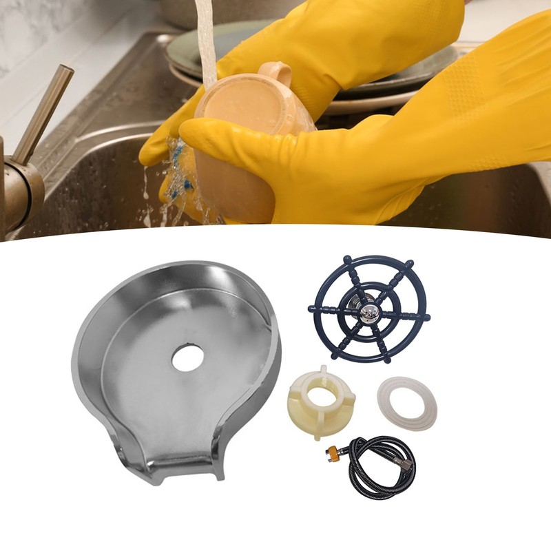 High Pressure Cup Washers Stainless Steel Automatic Sink Cup Rinser