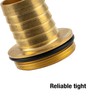 Gardena 7149 Brass Hose Screw Connection 1 Piece with Collar