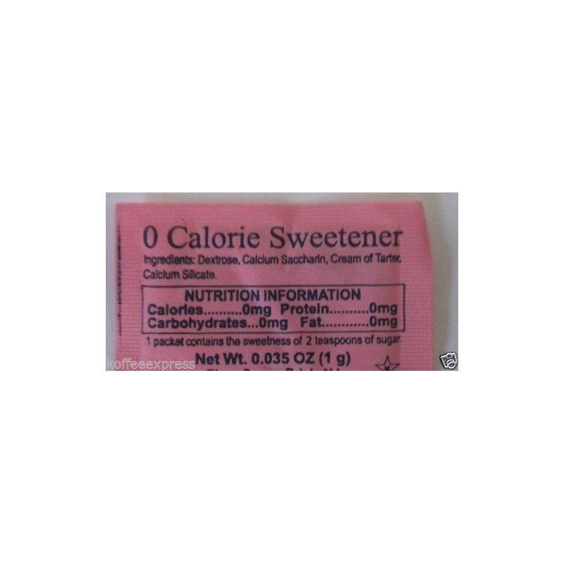 Generic Pink Sweetner - Saccharin 1000 Pack - Made in