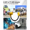 TIKSCIENCE 4 Prong to 3 Prong Dryer Adapter 14-50P to