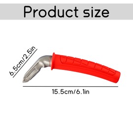 Tabanzhe Car Door Handle for Elderly Car Door Handle Assist Vehicle Auto Support Handle Grab Bar for Easy Sit to Stand Mobility Aid for Seniors Handicap(Red)