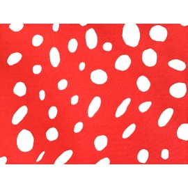Premier Outdoor Holiday Red Dot Fabric By Premier By The Yard