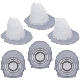 2773A Featherweight Filter Replacement Compatible with Bissell Featherweight PowerBrush Vacuum Cleaner Model 2773,2773A, Compare Part # 2773A (6 Pack)