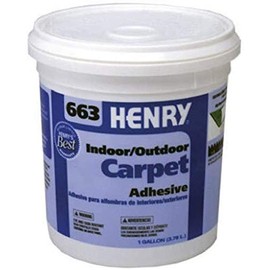 Henry, W.W. Co. 12185 12185 GAL #663 Carp Adhesive Beige, Gallon (Sіnglе pасk, Beige)