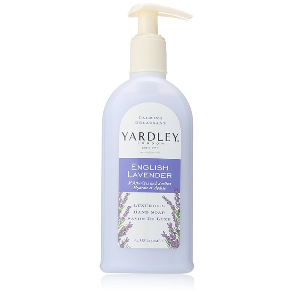 YARDLEY English Lavender Liquid Hand Soap, 8.4 Oz (3 Pack)