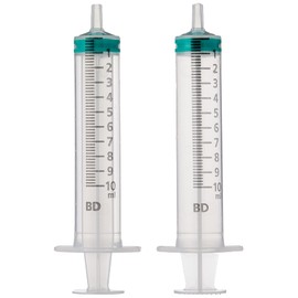 PLASTIC SYRINGE 10ML (2PK)