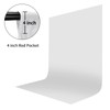 UTEBIT 5x7 White Backdrop for Photography Polyester Portrait Photo Booth