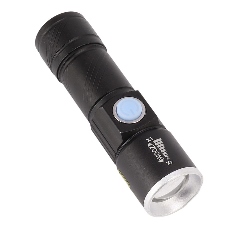 UV Flashlight USB 395nm LED Ultraviolet Black Light Detector for