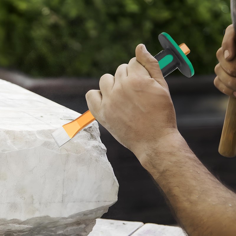 Joyan Flat Chisel, Hand Chisel with Hand Guard, Precision Flat