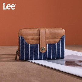 Lee Credit Card Holder Wallet for Women Small Credit Card Case with RFID Blocking Zipper Coin Pouch Compact & Easy to Carry