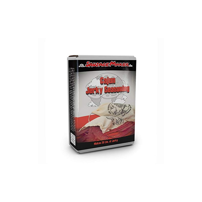 The Sausage Maker - Cajun Pepper Jerky Seasoning Kit, 1