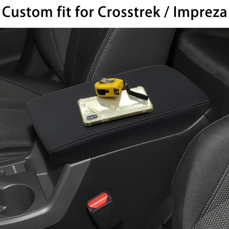 LOCOY Center Console Armrest Cover for Subaru Crosstrek Accessories 2024