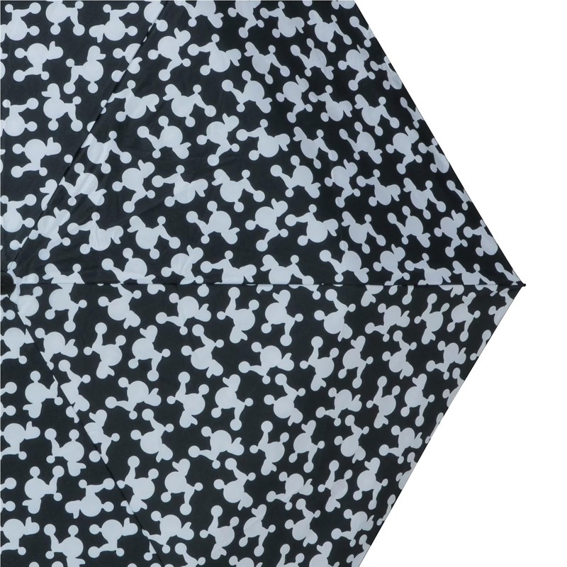 Knirps U.220 Folding Umbrella, DreyBlack