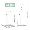 UNICRAFTALE 2 Sets Purse Display Stand Handbag Rack Adjustable Height