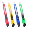 4 Pack Box Cutter Knife, 3-rd Gen Utility Knives, Razor