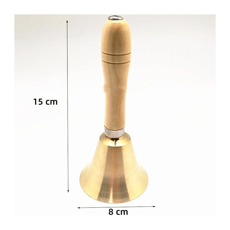 [FELPE] Jackpot!! Hand Bell, Lucky Drawing, Christmas Decoration, Party, Lottery