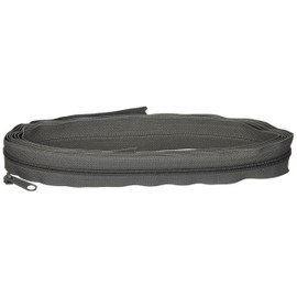 ByAnnie Zippers by Yard, Slate Gray