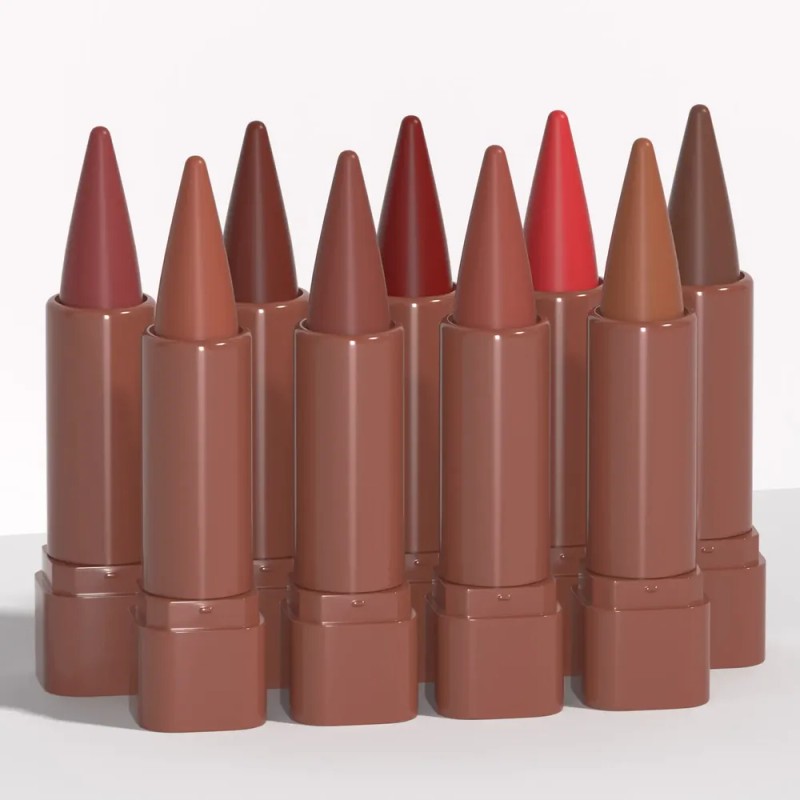 Dunuf 5 Pzs Labiales Mate Hidratantes Fáciles De Aplicar