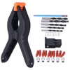35Pcs Oblique Hole Locator Drill Guide Aluminum Alloy Bit Screw