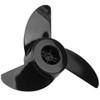 Alomejor Boots Propeller 1 Set 3 Blades Motor Boat Propeller