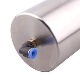 DERNORD 2 Inch Tri Clamp Sanitary Butterfly Valve, Pneumatic Actuator Valve SS304 with Single Acting