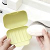 2-Piece Wall-Mounted Soap Holders, 2-Piece Portable Soap Dishes, Drain Soap