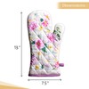 Maison d' Hermine Oven Gloves 100% Cotton Oven Mitt 7"