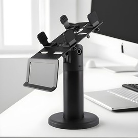 Soporte para Máquina POS - Base Giratoria 360 Grados Ergonómica - Soporte para Terminal Lector de Tarjetas | para Terminal de Pago Lector de Tarjetas 