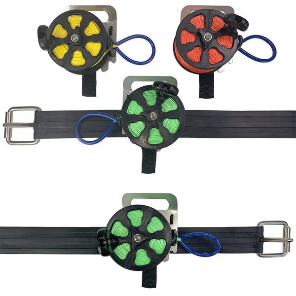 MAKO Quick Ditch Belt Reel with Reel Line (50 Meters