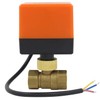 Motorized 2 Way Electric Ball Valve 220V Solenoid Normally Open