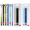 LEGAMI - Set of 6 Erasable Gel Pens + 6