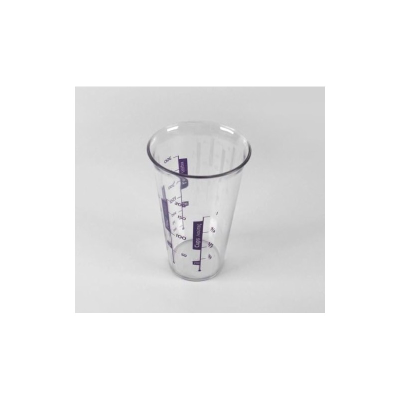 Tredoni 300ml/200gr Sugar/Flour Measuring Cup - 1 Cup Acrylic Measuring