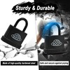 4pcs Small Locks with 12 Same Keys, Padlock with Key