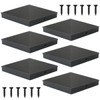 6x6 Post Caps – Aluminum Pyramid Caps Fits 5.5" x