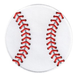 PatchMommy Baseball Patch Sports Ball, Iron On/Sew On - Appliques For Kids Children