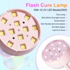 Mini UV Lamp for Nails, 12 LED Beads Mini Nail