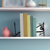 MorningRo 1 Pair IQRA Arabic Metal Bookend Decorative Arabic Metal