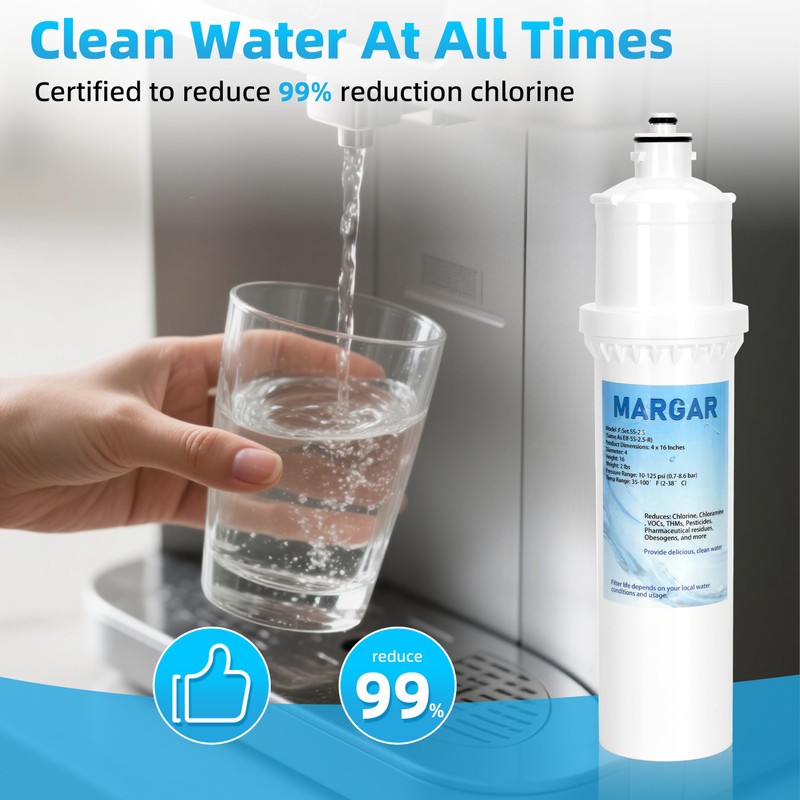 F.SET.SS-2.5 Filter, Replacement for Max Flow® Water Filter SS-2.5, SS-2.5