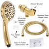 6 Function Handheld Shower Head Kit - High Pressure, Removable