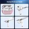MHYALUDO Compatible with AirPods Pro 2nd Generation Case, Stand Design