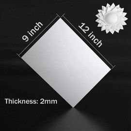 30 Pack EVA Foam Sheets Crafts, Mearcooh White, 22 x 30 cm, EVA Foam, 2 mm Thick Premium EVA Foam Set for Card Making, Crafts, DIY Project, Stamps, Classroom, Scrapbooking