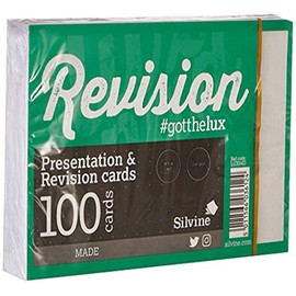 Luxpad A6 5mm Dot Grid Revision & Presentation Cards - White. 100 Cards Per Pad (6x4")