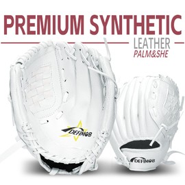 Defimob Baseball Glove, Softball Mitt, Softball Glove Youth Baseball/Softball Glove for Kids TeeBall Youth Adult Beginner Play & Training, Baseball Mitt Infield Mitts Left Hand Glove